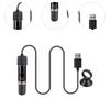 USB 10W Digital Display Aquarium Heater with Fixed Suction Cup Adjustable Small Water Tank Heat Rod Heater for Fish Tank