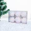 6Pcs Colorful Foam Christmas Balls Reusable Macaron Color Hanging Balls  Party