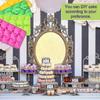 4 candy shaped silicone chocolate molds, ice cube molds, cactus, flamingo, coconut tree, and pineapple silicone molds Yanlieso