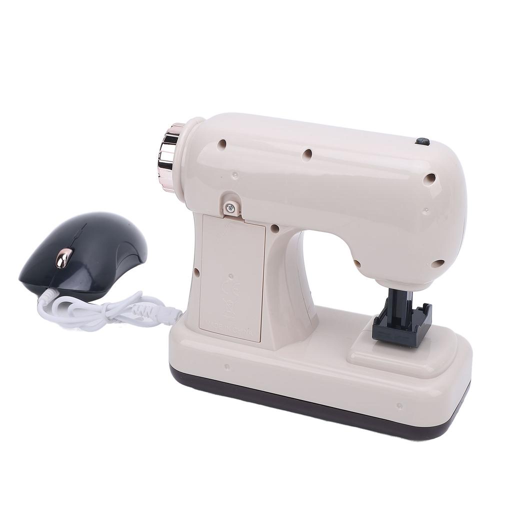 Sewing Machine Toy Set Educational Simulation Pretended Play Sewing Machine Toy for Children