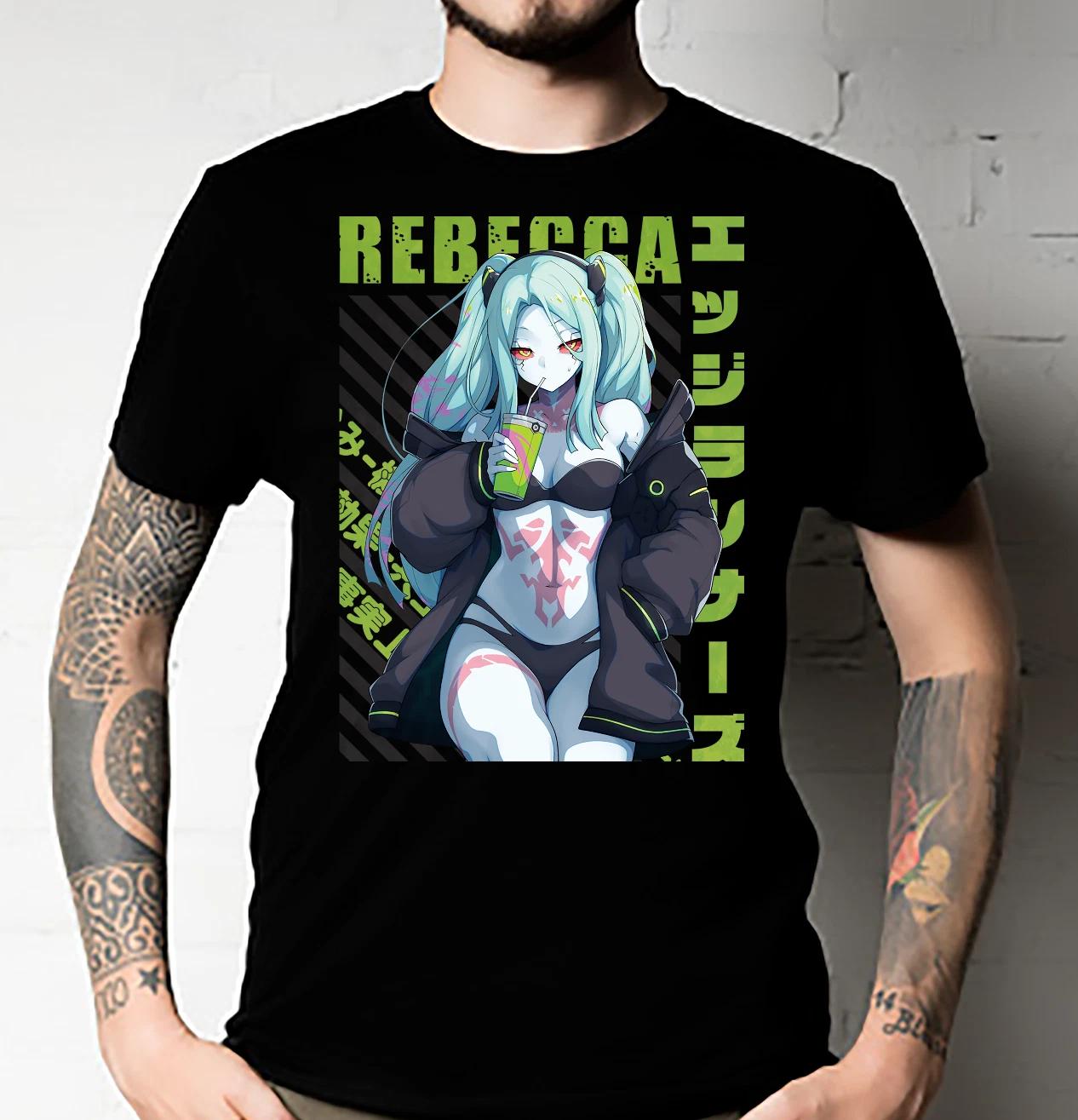 Men s and Women s T-shirts REBECCA Edgerunners Essential XXXL
