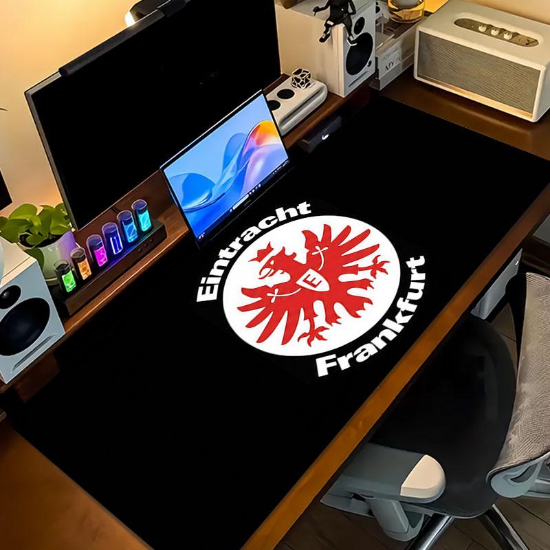 Eintracht Frankfurt Large Gaming Table Cushion Non-slip Laptop Tablet Big Mousepad XXL Mat Mini PC Playmat With Lock edge