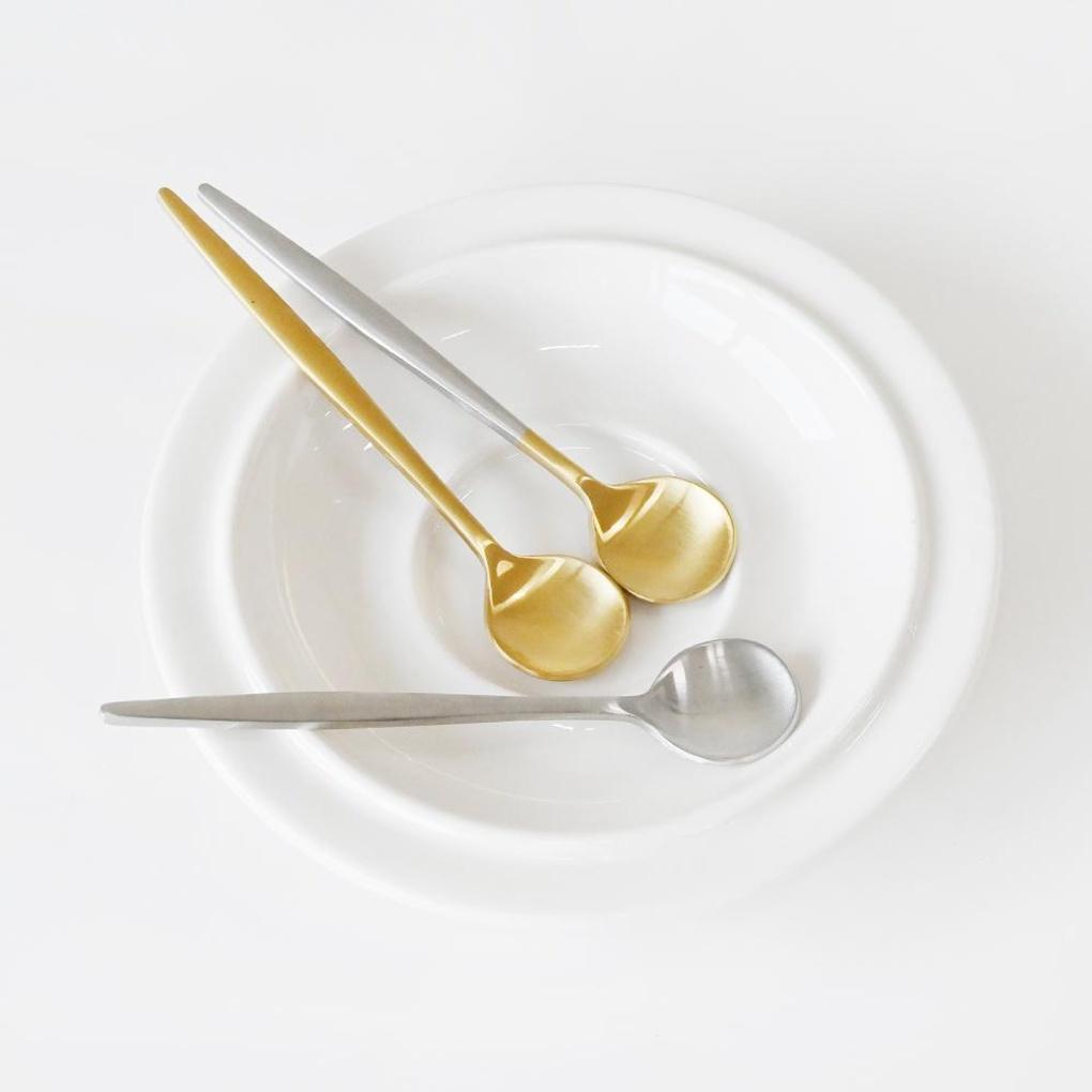 Avella Matte Stainless Steel Mini Teaspoon in 3 Colors