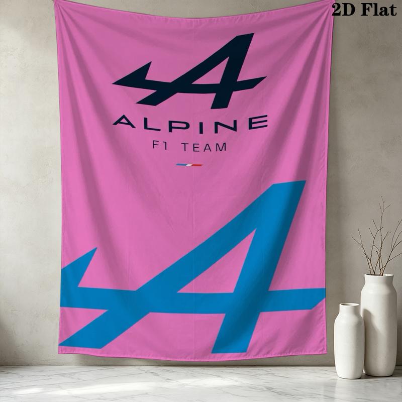 F1 Cars Pattern Wall Tapestry Aesthetic Wall Hanging Printed Fabric Blanket Decorative Tapestries for Bedroom Living Room Home Decor
