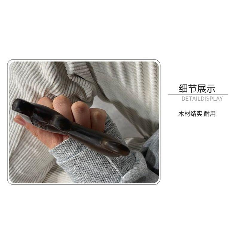 Vaje - Tiger Wooden Scalp Massage Comb