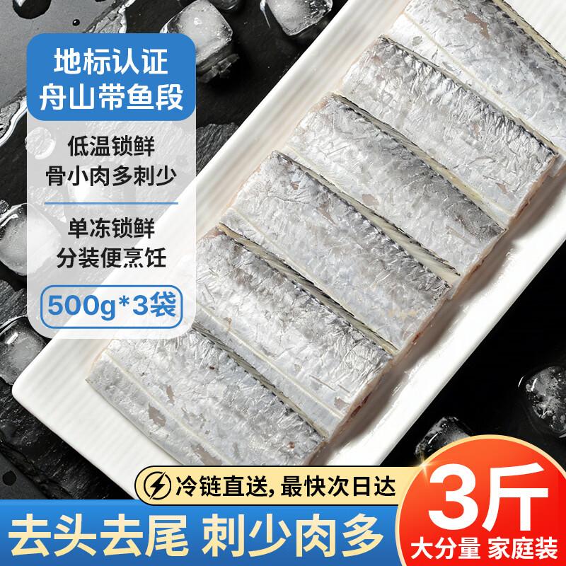 Frozen Zhoushan Hairtail Fish Fillets