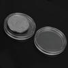 100Pcs 21/22/23/24/26/33 Mm Clear Round Coin Capsules Money /Pence Storage Capsule Coin Holder Home Garden Supplies