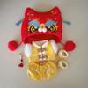 New Year Outfit For Labubu 17cm Doll Clothes Chinese Spring Festival Antique Clothes For Labubu Doll  Accessories