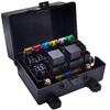 12V Relay Box with Waterproof Relay Fuse Block with 5x5pin JD1914 and 1x4pin RTT7121 Relay 6x ATC/ATO Blades Fuse for Car Truck