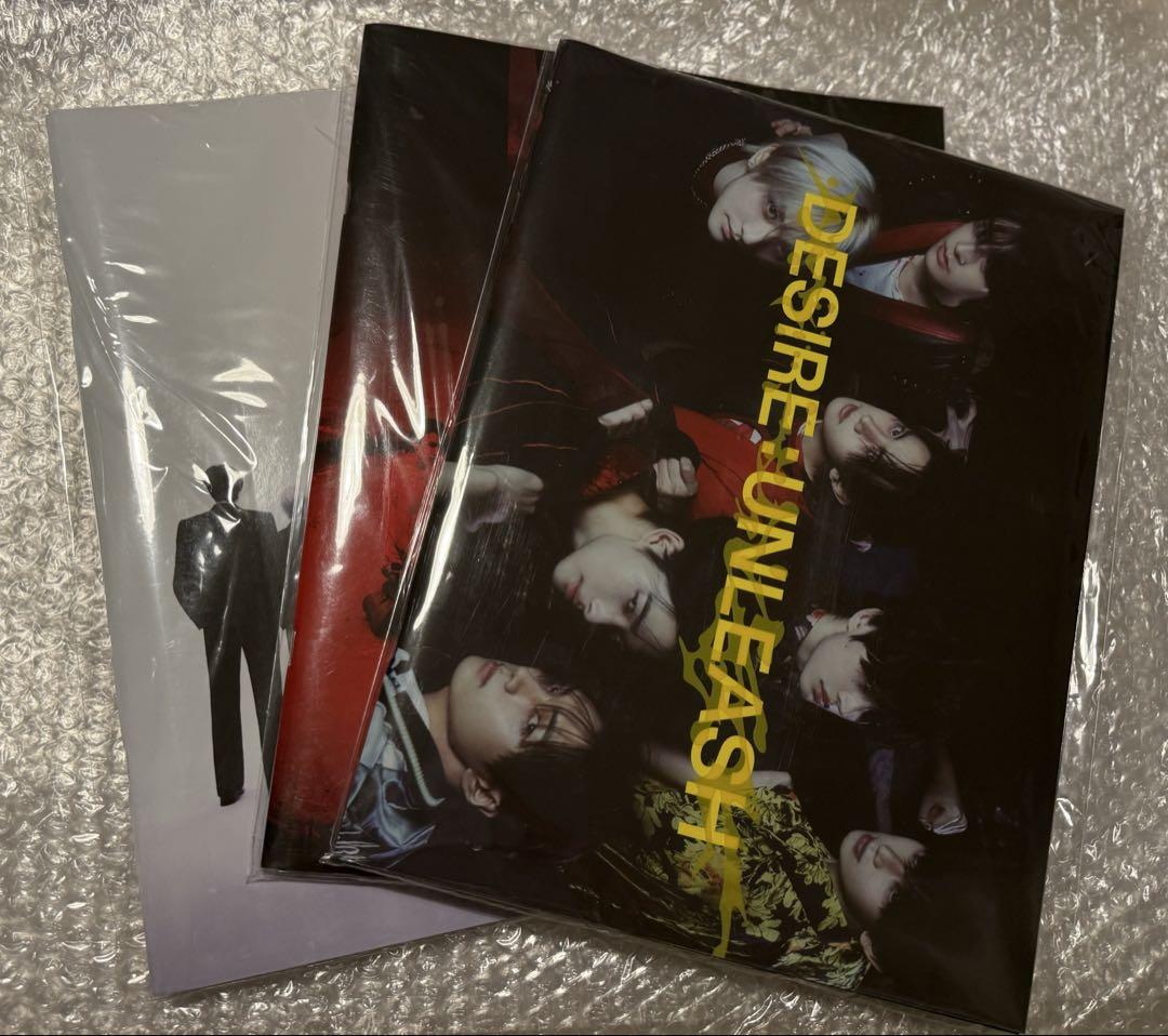 

[USED] enhypen album DESIRE:UNLEASH 3 versions 7 versions set