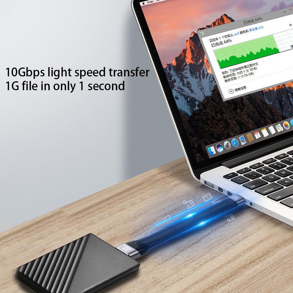 Phone Computer USB Adapter Cable Traveling QC 4.0 Large Current Converter Cord Conversion Connector Laptop Accessory