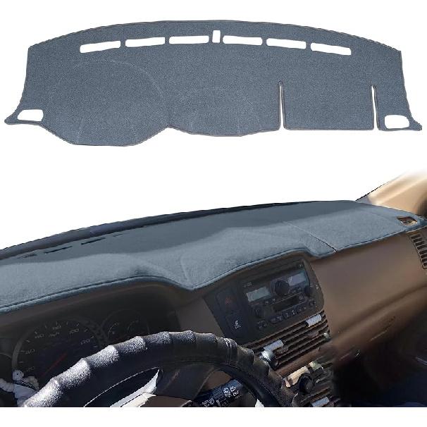 Dashboard Cover Fit for Honda Pilot 2002 2003 2004 2005 2006 2007 2008 Dash Cover Mat Pad Carpet Protector (Beige)