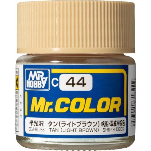 

GSI Creos GSI Creos Mr. Color Tan Semi-gloss 10ml Model Paint C44