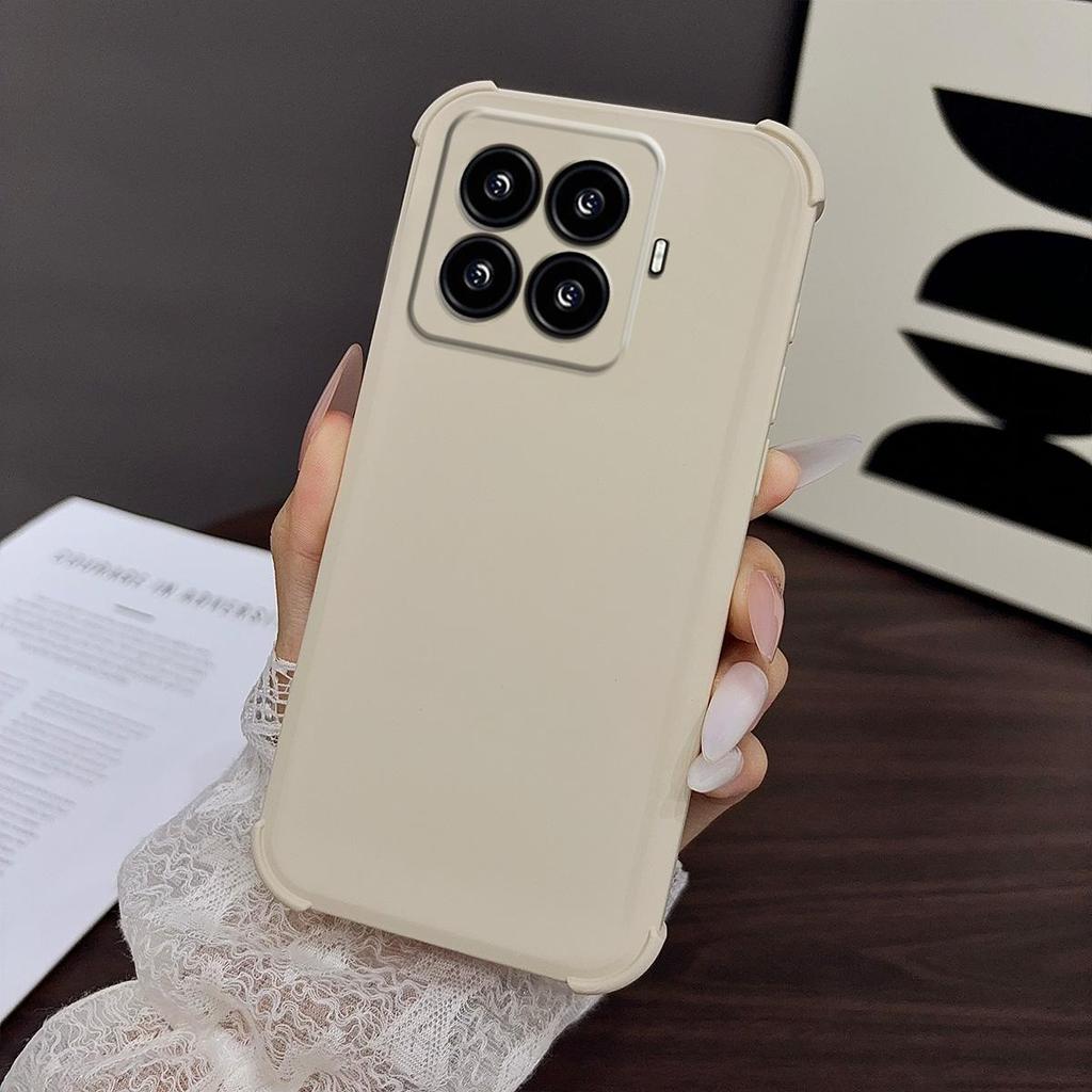 Case for Xiaomi 15T Pro Ultra-Soft Liquid Silicone Casing Y2K Minimalist Aesthetic Airbag Drop Protection Cover