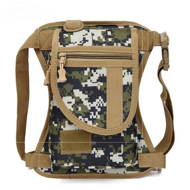 Outdoor Travel Waist and Leg Bag for Men and Women, Cycling Tactical Multifunctional Trendy Sports Waist Bag, Fishing Gear Bag