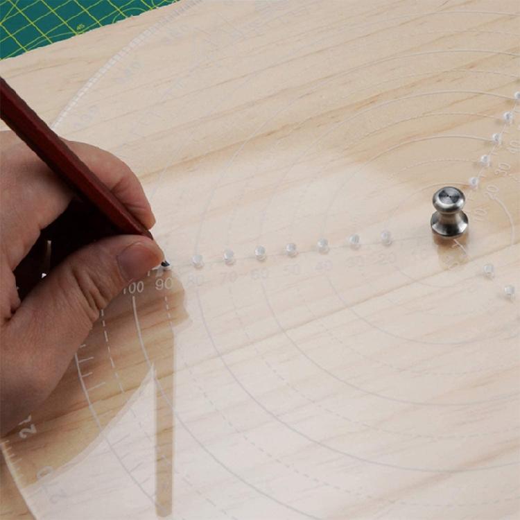 Round Center Finder Tool Woodworking Compass for Woodturners Bowls Lathe Work