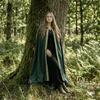 Anime Mittelalterumsmantel Fantasy Cosplay Kostüm Praktisches Renaissancekostüm Bühnenstück