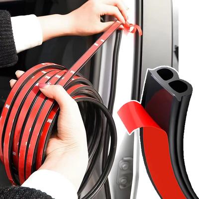 Nálepka na těsnění dveří auta Guma ve tvaru B Těsnění dveří Zvuková izolace Těsnění dveří automobilů Příslušenství pro automobily