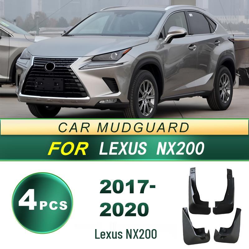 

2017-20 Lexus NX200 Soft Rubber Tire Mudguards Upgrade