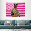 1pc Savannah Bananas Baseball Player Tapestry American Flag Wall Hanging Polyester 2D Print Sport Aesthetic Decor for Bedroom