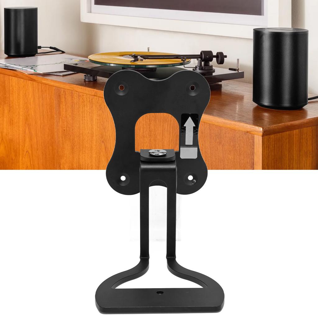 Speaker Wall Mount Bracket Thicken Metal Rotatable Stable Space Saving Wireless Speaker Accessory for Era 100