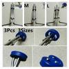 3x Stainless Steel Hydraulic Cylinder Piston Rod Seal U-Cup Seal Twistors Install Tool O-Rings Rebuild Installation Tool