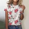 Women's T-shirt popular summer fashion temperament loose top
