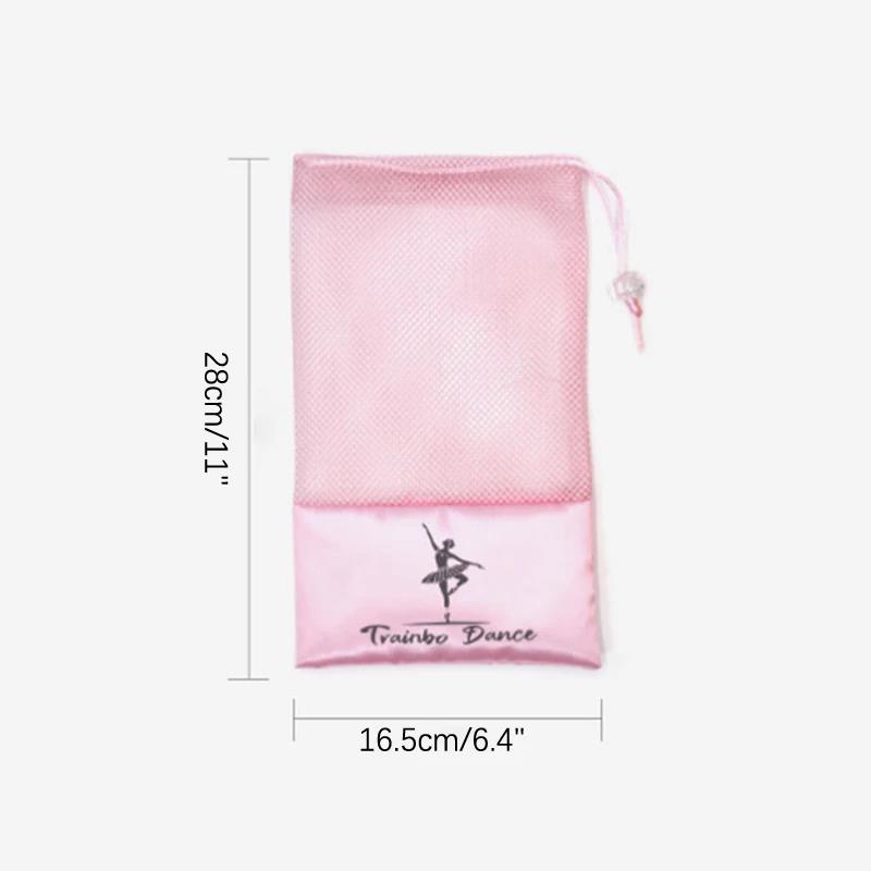 1/3PCS Pink White Dance Bag Shoes Storage Pouch Ballet Organizer Handbag Bags Pouches Satin Ballet Shoe Bag Dance Shoes Pouch