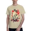 Gintama Men T Shirts Gintama Funny Tee Shirt Short Sleeve Round Collar Cotton Birthday Present Clothing TShirt