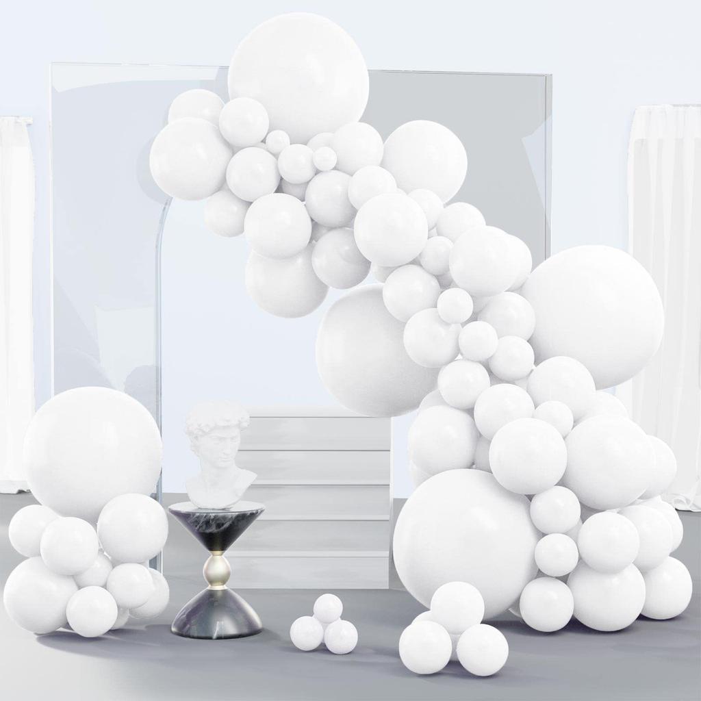 Latex Balloons Pack of 4 Assorted Sizes for Party Decoration Birthday Events and Celebrations Durable Material