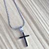 Silver Cross with Cubic Zirkonia (1987230)