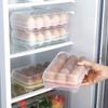 6/15Grid Household Eggs Preservation Box Refrigerator Eggs Storage Box Stackable Protective Tray Handheld Eggs Storage Tray