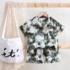 Children's Summer Suit Boys' Summer Suit Baby's Short Sleeved Shorts T-shirt Loose Shirt Trendy Children's Clothing