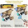 Estbridge Interactive Cat Toy, USB Rechargeable, Auto & Remote Control, Obstacle Avoidance, Dual Mode Smart Electric Cat Toy