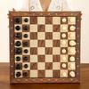 2-In-1 Magnetic Chess Game Wooden Foldable Chess Board Pieces Storage Box Portable Kids Adults Classic Strategy Chess Game