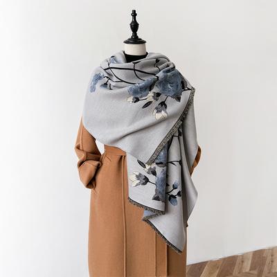 New Luxury Cashmere Scarf Winter Women Pashmina Shawls Warm Blanket Wraps Female Foulard Bandana Thick Scarves Hijab