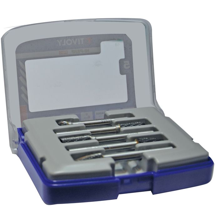 Fraises Limes - TIVOLY - 10316070008 - Set de 5 Pièces - Carbure - Gris