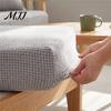 Fleckbeständige Sofasitzbezüge, Hochelastische Polsterbezüge, Elastische Sofabezüge, Waschbare Möbel-Weichstoffschutz für Zweisitzer, Dreisitzer
