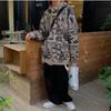 Spring and Autumn Men's Hooded Sweater Cartoon Print Hooded Loose Jacket