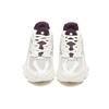 LiNing Leather Shock Absorbing Non-Slip Wear-Resistant Low-Top Running Shoes Women Sneaker Off-White ALFR144-1