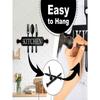 Wrought Iron Kitchen Wall Decor Sign Metal Art Hanging Plate Home Decoration