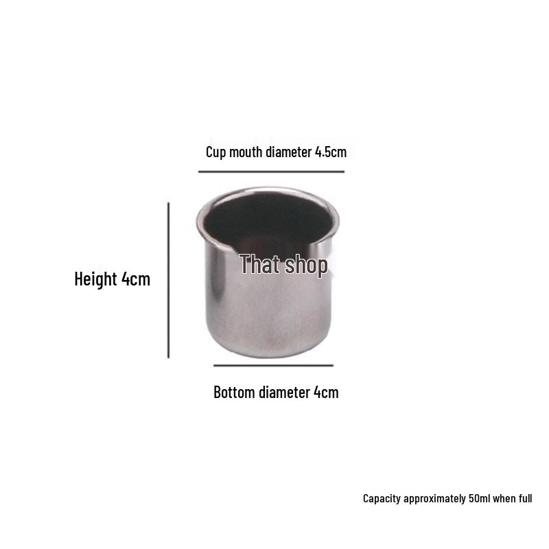 304 Stainless Steel Drop-proof Straight Cylinder Water Cup Without Handle.