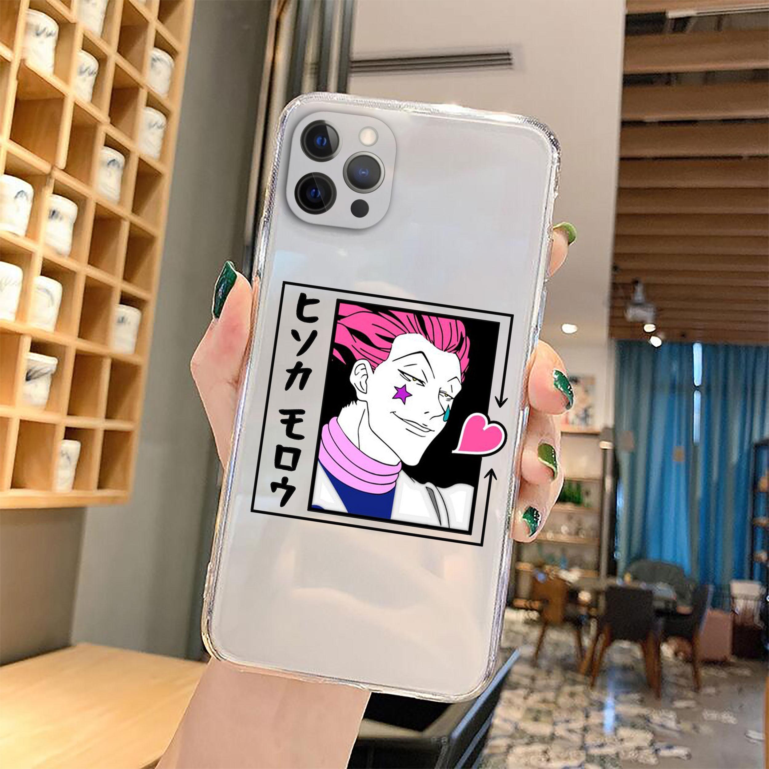 

Милый прозрачный чехол для телефона Hunter X Hunter для iPhone 13 12 11 Pro XR X XS MAX SE20 7 8 Plus HXH, мягкий чехол с аниме iPhone 7 8 SE2