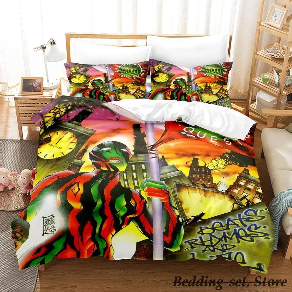 A Tribe Called Quest Bedding Set Single Twin Full Queen King Size Bed Set Adult Kid Bedroom Duvetcover Sets Parure De Lit Bed