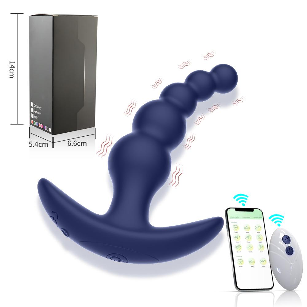 Bluetooth APP-Controlled Prostate Massager for MenWireless Anal Vibrator&Butt Plug, Dual-Stimulating Adult Sex Toy for Men&Women