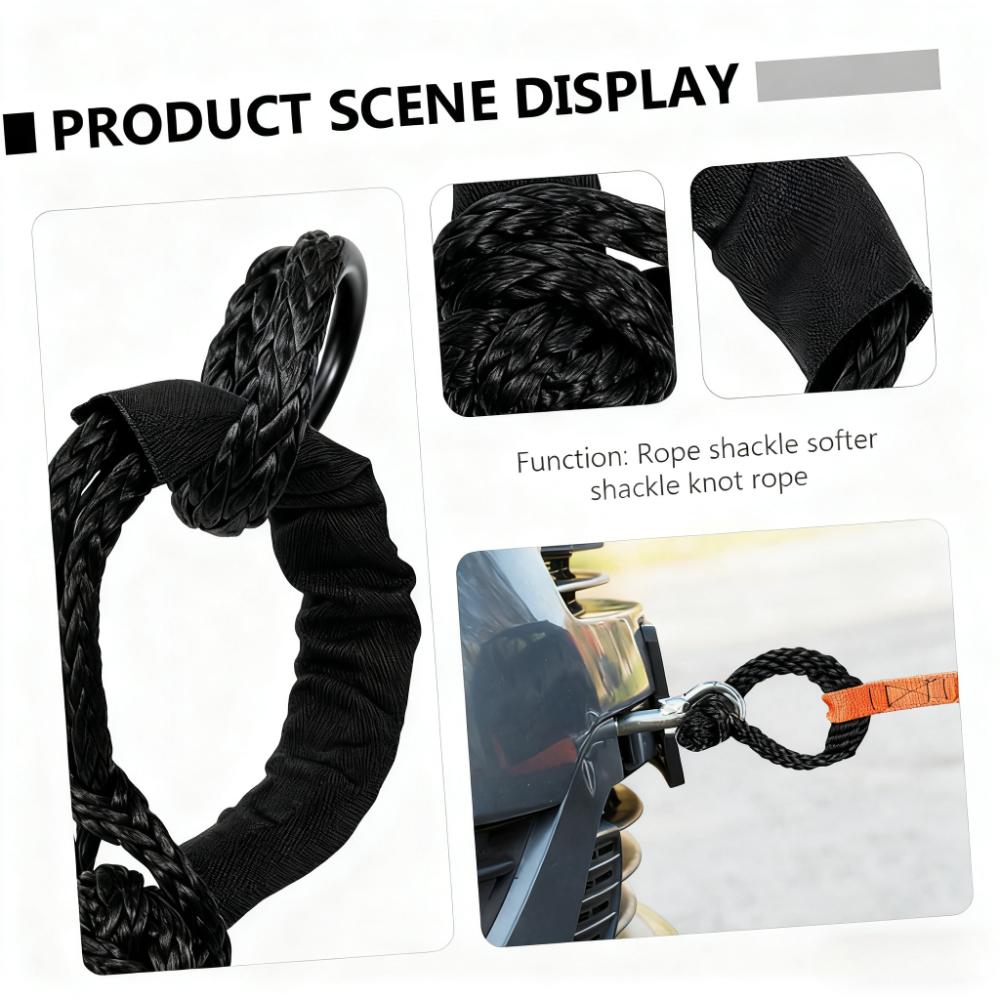 Off Road 17t Trailer Rope Knot Buckle Car Towing Shackle for Outdoor Use Lightweight & Sturdy for Trailers Lifting and Traction
