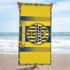 Hellas Verona Fc Print Beach Towel, Large Soft Quick Dry Towel for Beach Camping Swimming