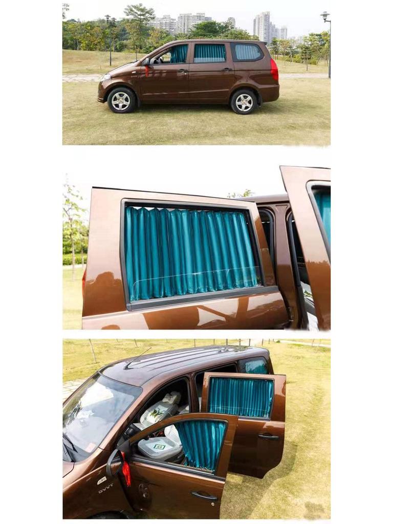 Volkswagen Tiguan L Automatic Retractable Car Sunshade for Side Windows - Heat Insulation & Privacy.