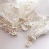 Newborn Infant Accessories Hollow Headband Elastic White Headwear Cute Lace Flowers Headpiece Princess Girl