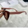 Vintage Luxury Cat Eye Sunglass Popular Designe Triangle Female Eyewear Large Frame Uv Resistant Sun Shades Glasses